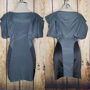 All Saints Mini Dress Japanese Cloth